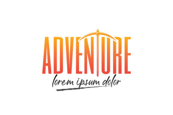 Download Adventure Logotype with the Ax - Logotype Collection