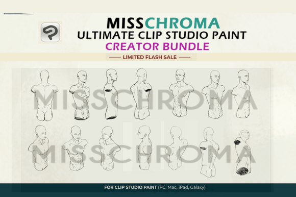 Download ULTIMATE BUNDLE for CLIP STUDIO PAINT - Bundle Collection