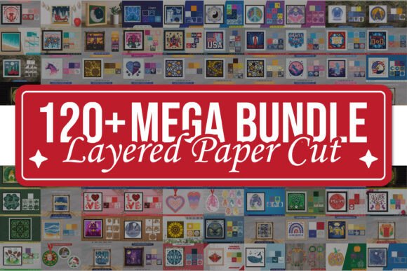 Download 3D Layered Paper Cut Mega Bundle - Bundle Collection