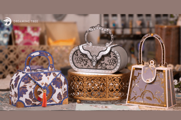 Download Elegant Evening Bags SVG Bundle - Bundle Collection