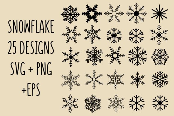 Download Snowflake Svg Bundle - Bundle Collection