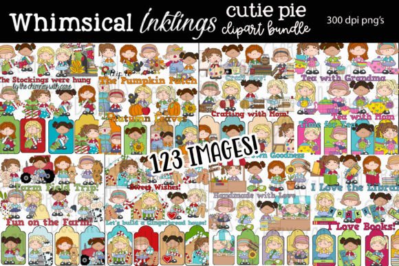 Download Cutie Pie Clipart Bundle - Bundle Collection