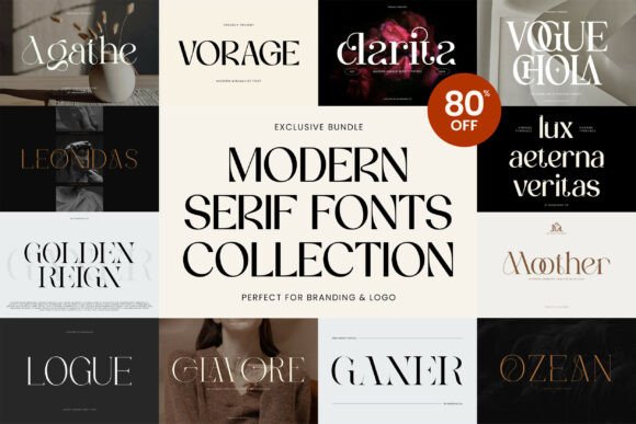 Download Modern Serif Bundle - Bundle Collection