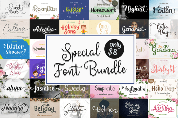 Download Special Font Bundle - Bundle Collection