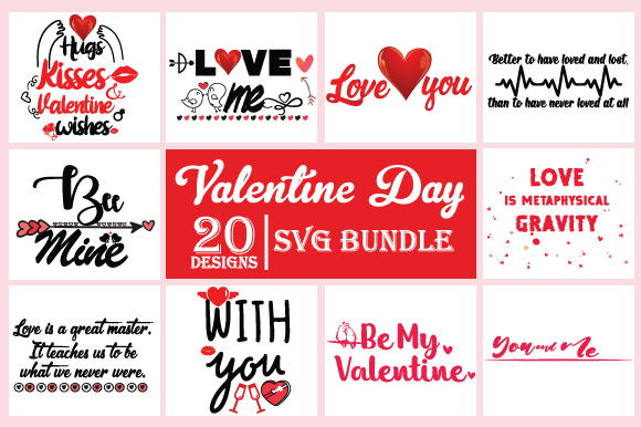 Download Valentine's Day Svg Bundle - Free Design - Bundle Collection
