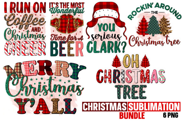Download Christmas Sublimation Bundle Design - Bundle Collection