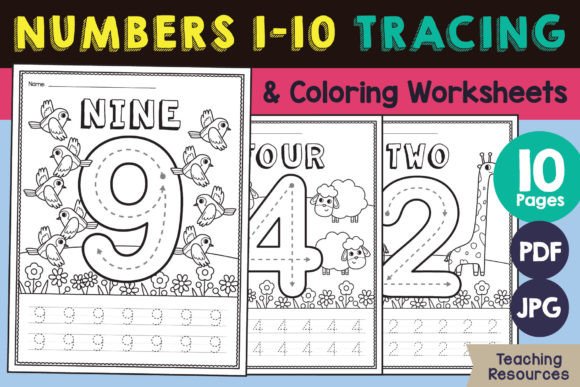 Download Preschool Numbers 1-10 Worksheets - Preschool Collection