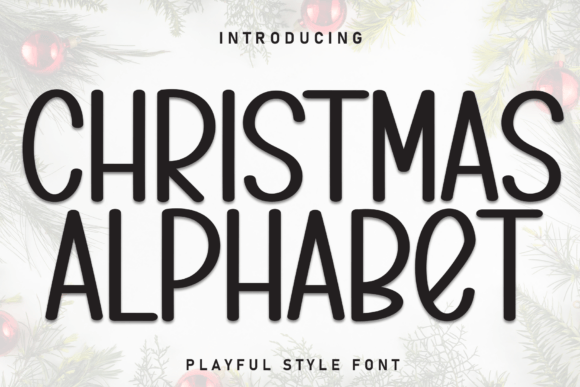 Download Christmas Alphabet Font - Alphabet font Collection
