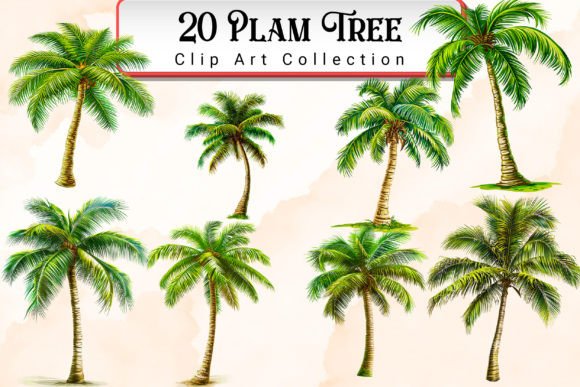 Download Palm Tree Clipart Bundle - Bundle Collection