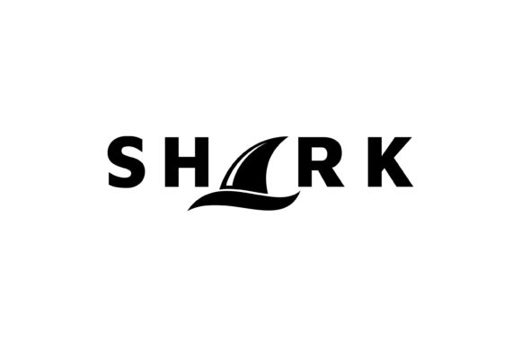 Download Shark Letter, Fish Fin Logotype Vector - Logotype Collection