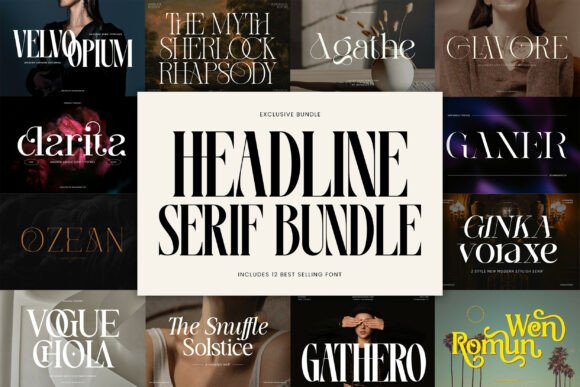 Download Headline Serif Bundle - Bundle Collection
