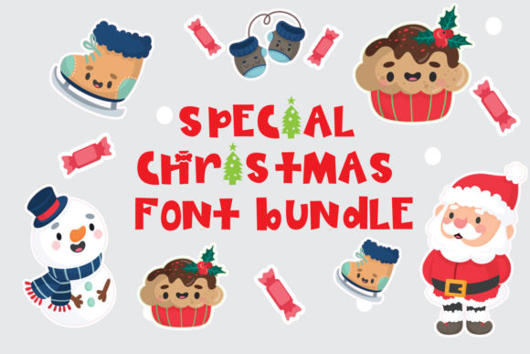 Download Special Christmas Font Bundle - Bundle Collection